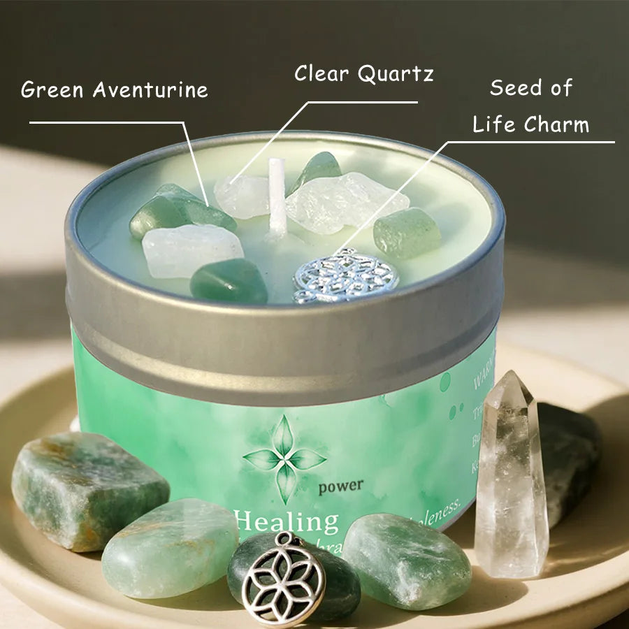 Lavender & Eucalyptus Scented Candle