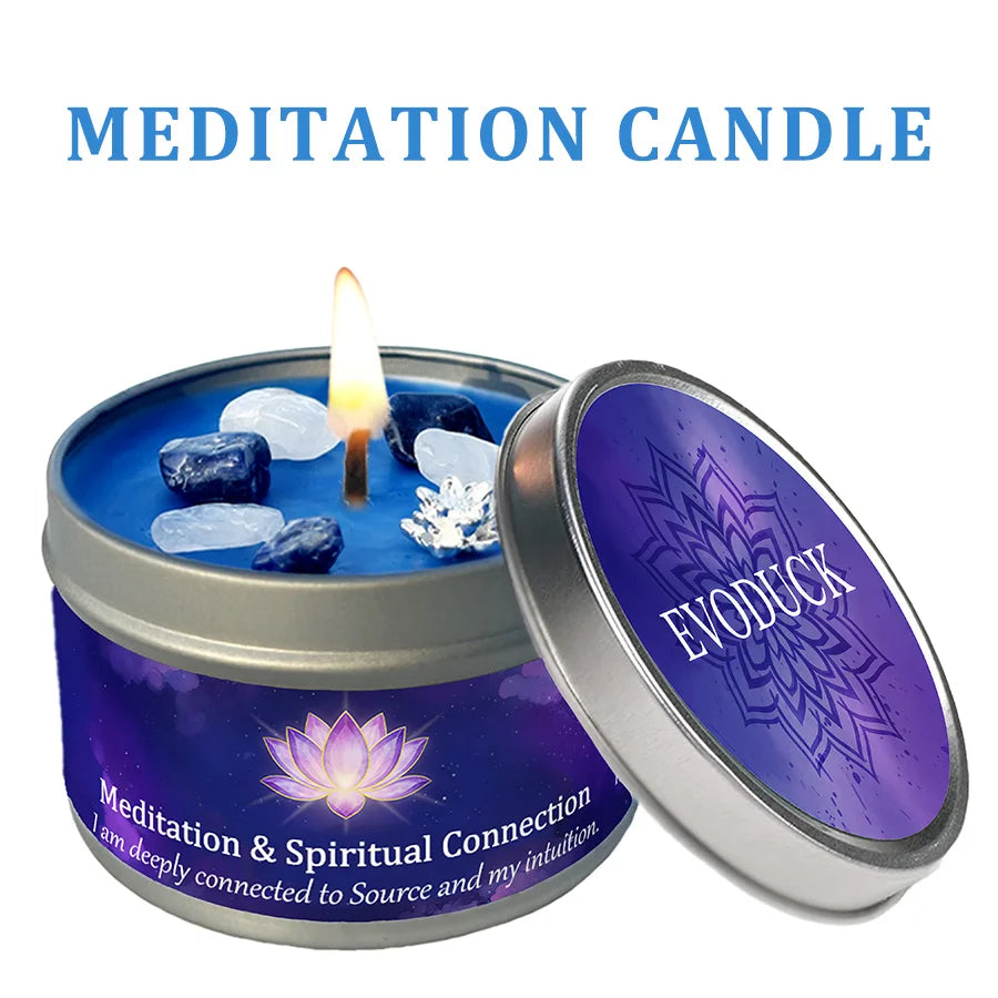 Lavender & Eucalyptus Scented Candle