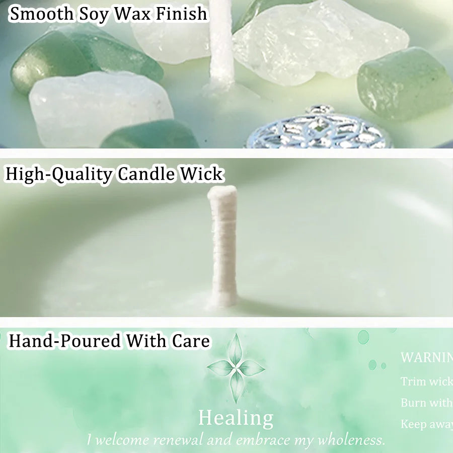 Lavender & Eucalyptus Scented Candle
