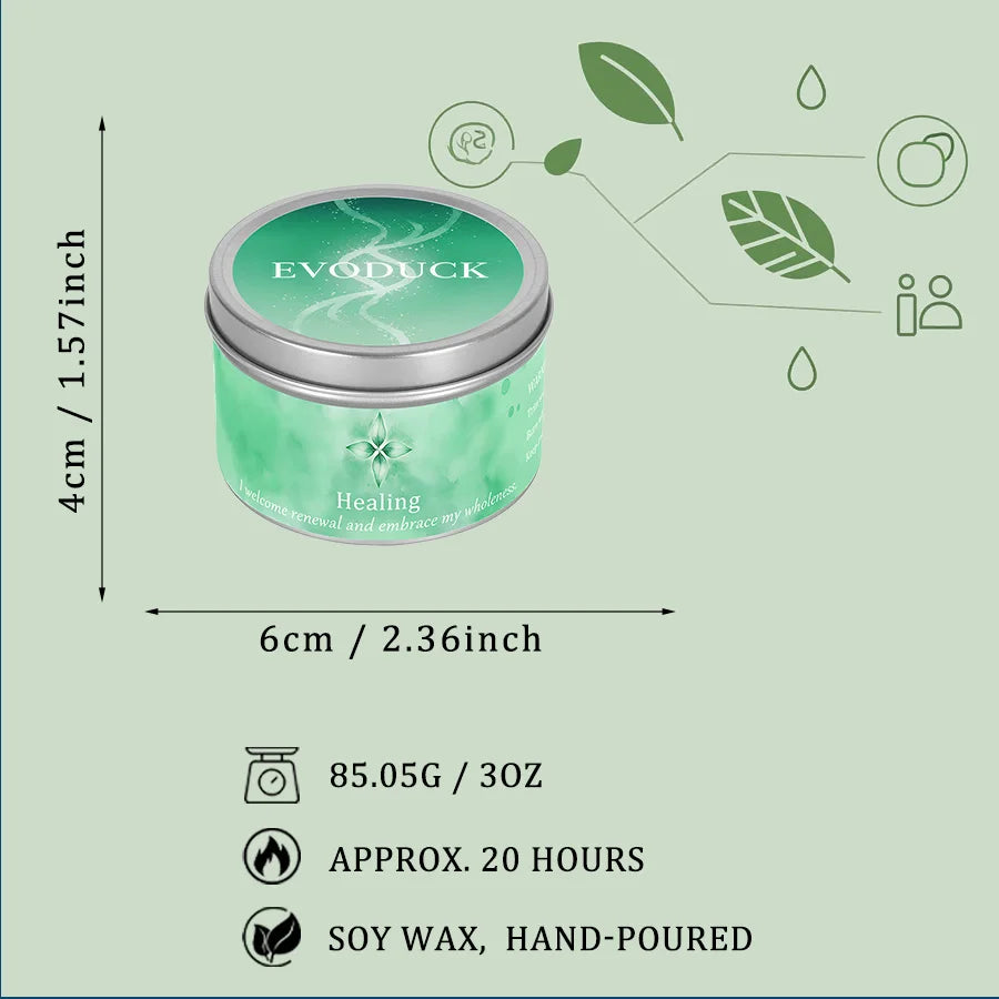 Lavender & Eucalyptus Scented Candle