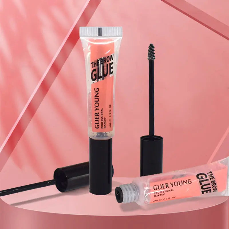 Low MOQ 6ml Herbal Transparent Eyebrow Gel Waterproof Crystal Clear Eyebrow Glue Source Factory Small Batch Wholesale✅FREE UK Delivery