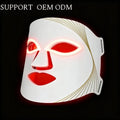 Silicone Red & Infrared Light Therapy LED Mask – Rejuvenating Face & Eye Skin Care Device ✅FREE UK Delivery
