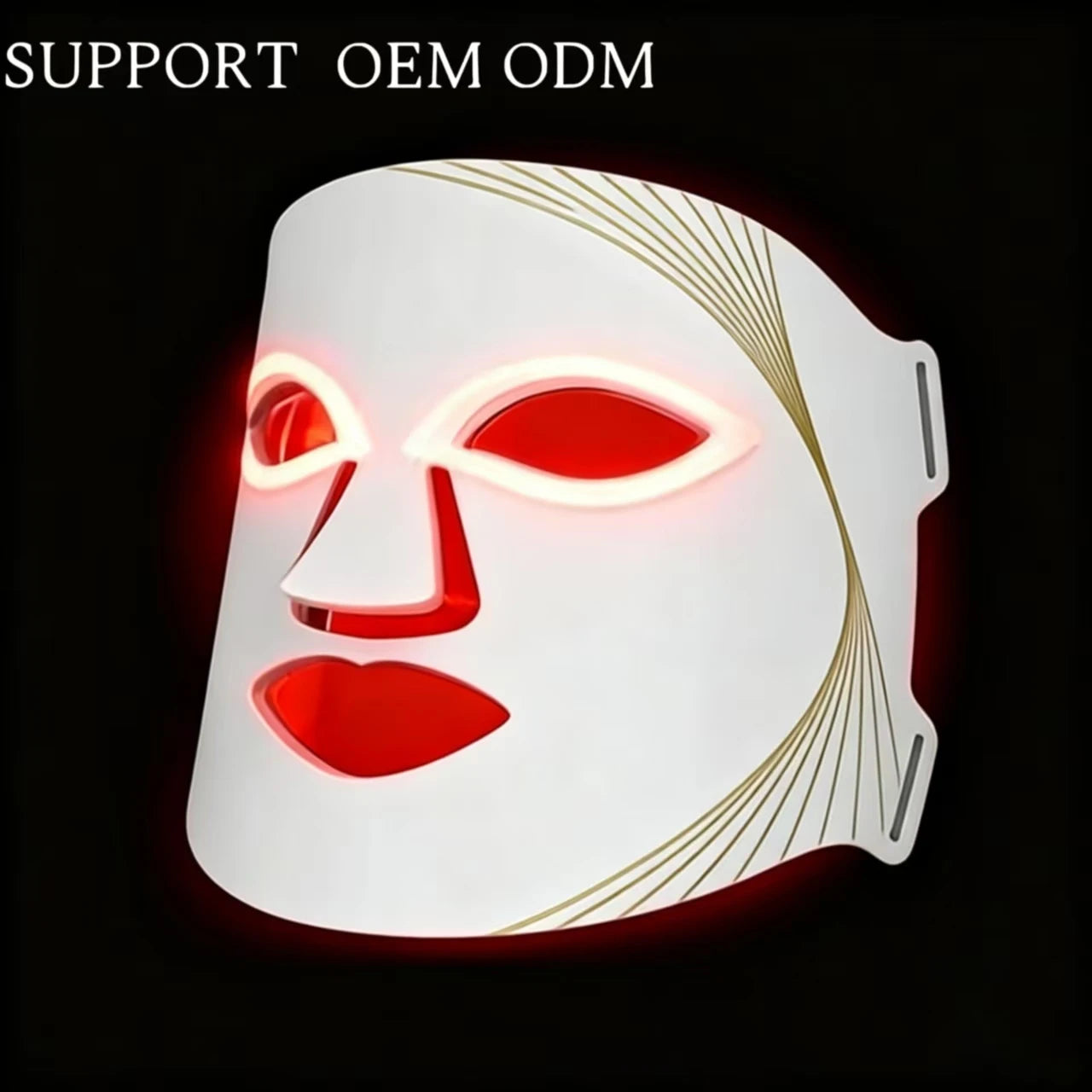 Silicone Red & Infrared Light Therapy LED Mask – Rejuvenating Face & Eye Skin Care Device ✅FREE UK Delivery