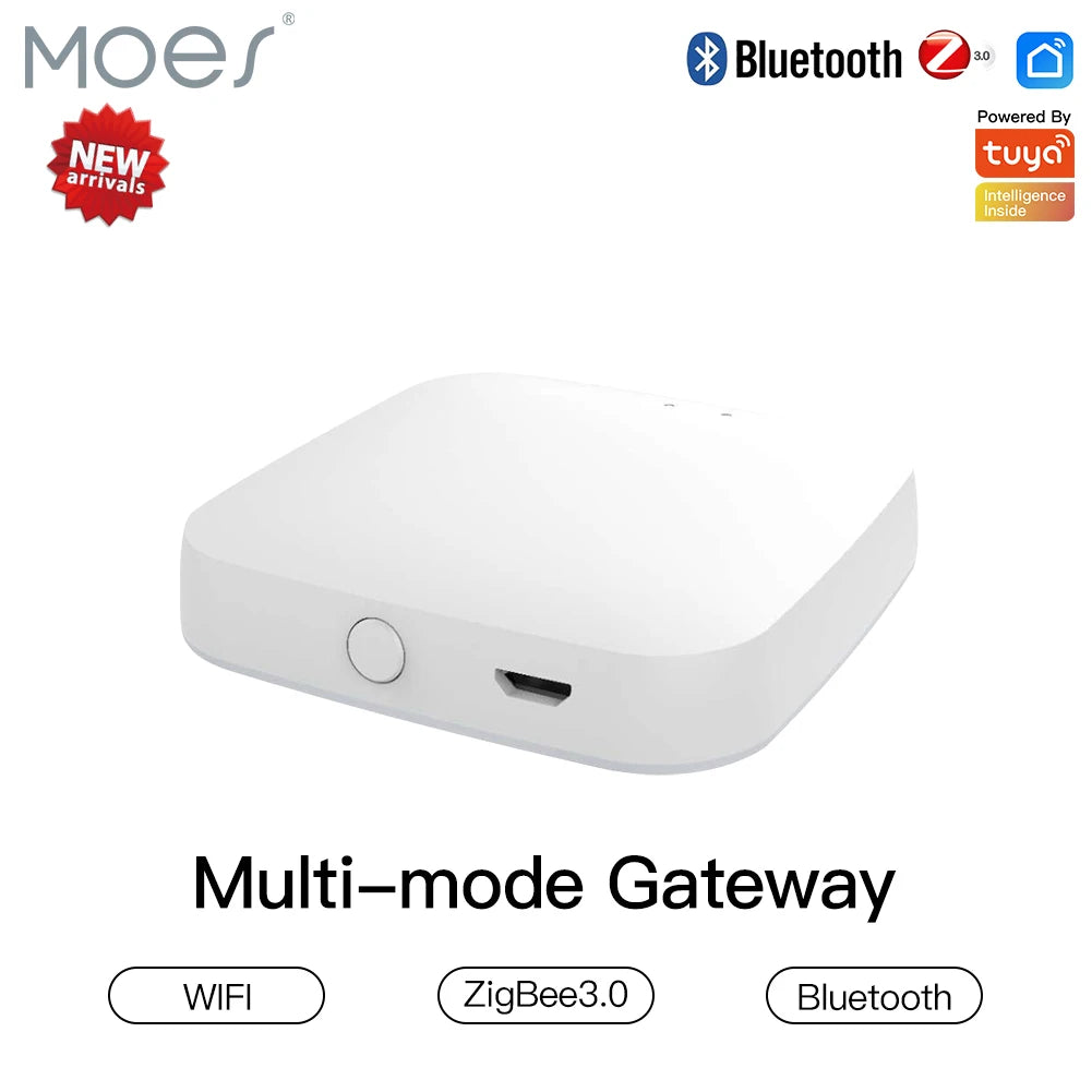 Smart Home Gateway Hub – ZigBee, WiFi & Bluetooth Mesh