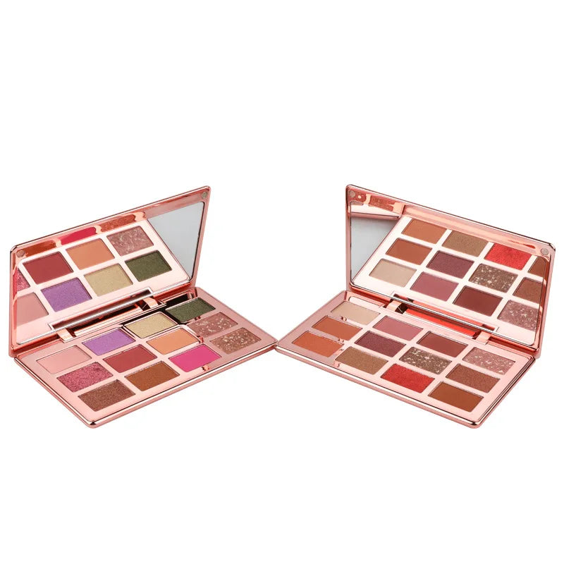 High Pigment Eyeshadow Palette – Matte & Glitter Shades, Customizable Makeup Palette ✅FREE UK Delivery