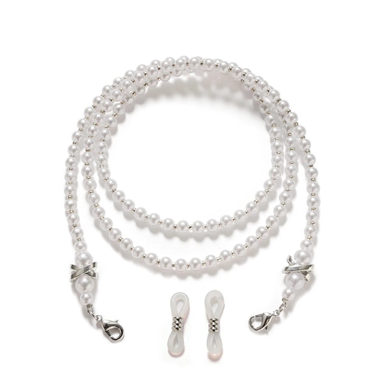 Pearl Sunglasses Chain Wearing Neck Holding Beaded Lanyard Cord Masks  Sunglass Reading Glasses ChainEyewear Accessories✅ FREE UK Delivery