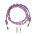 Purple Pearl Sunglasses Chain – Beaded Lanyard for Glasses, Masks & Eyewear✅FREE UK Delivery