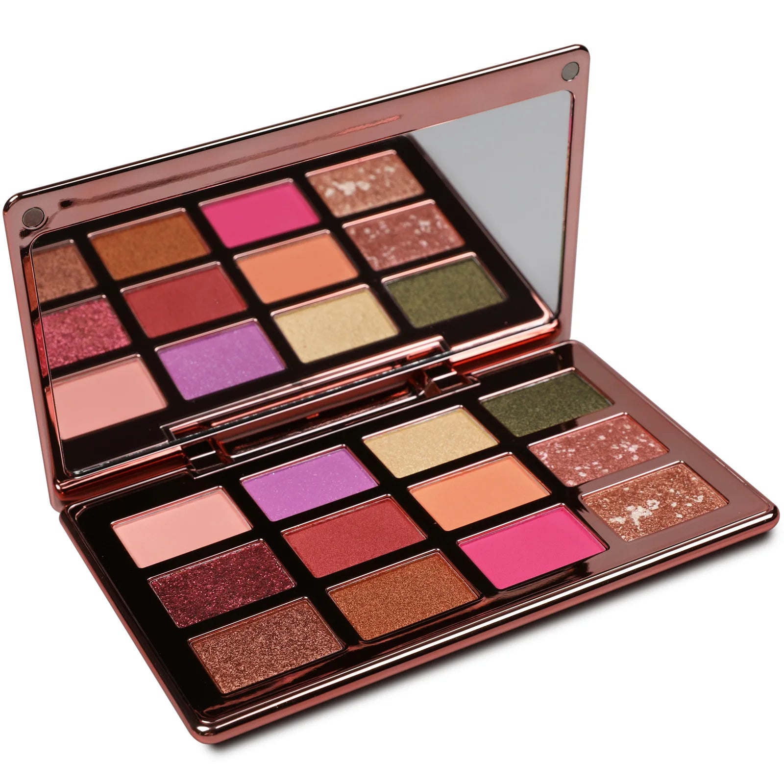High Pigment Eyeshadow Palette – Matte & Glitter Shades, Customizable Makeup Palette ✅FREE UK Delivery