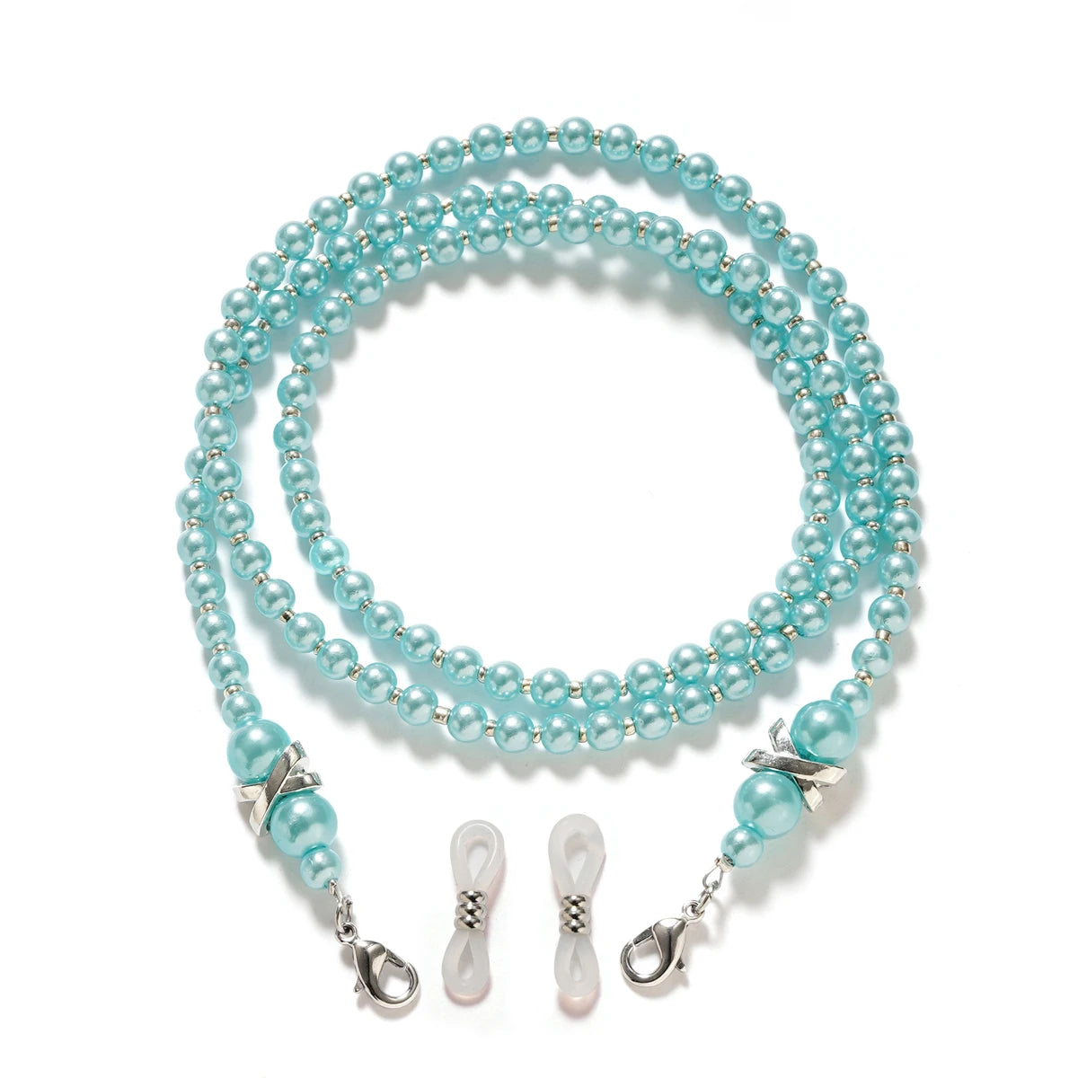 Pearl Sunglasses Chain Wearing Neck Holding Beaded Lanyard Cord Masks  Sunglass Reading Glasses ChainEyewear Accessories✅ FREE UK Delivery