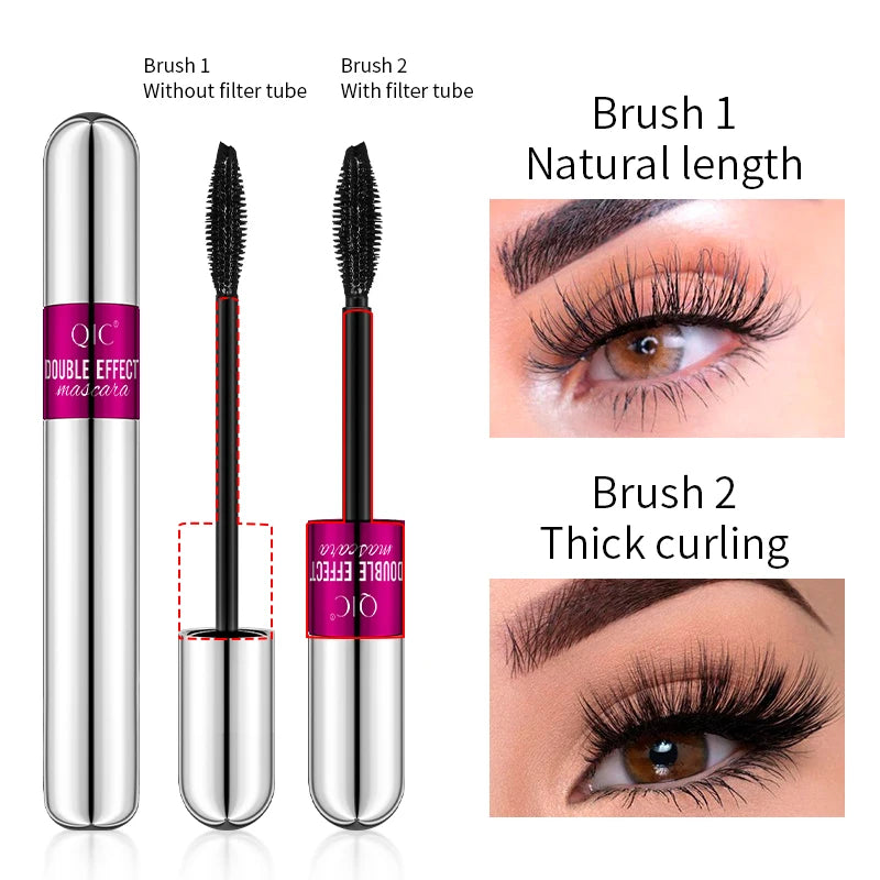 New 4D Silk Fiber Lash Mascara Waterproof VIBELY 3d Mascara For Eyelash Extension Black Thick Lengthening Eye Lashes Cosmetics✅FREE UK Delivery