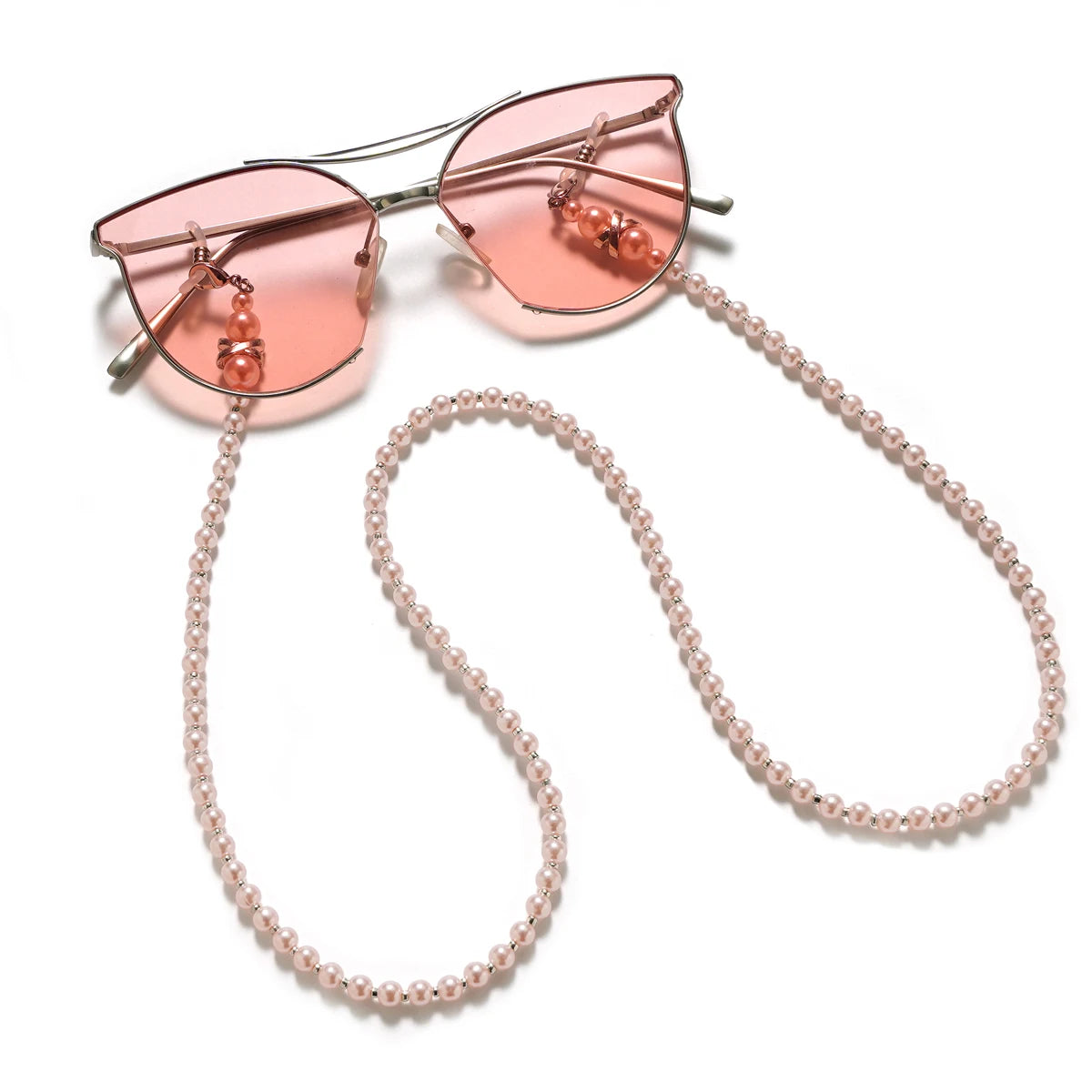 Purple Pearl Sunglasses Chain – Beaded Lanyard for Glasses, Masks & Eyewear✅FREE UK Delivery
