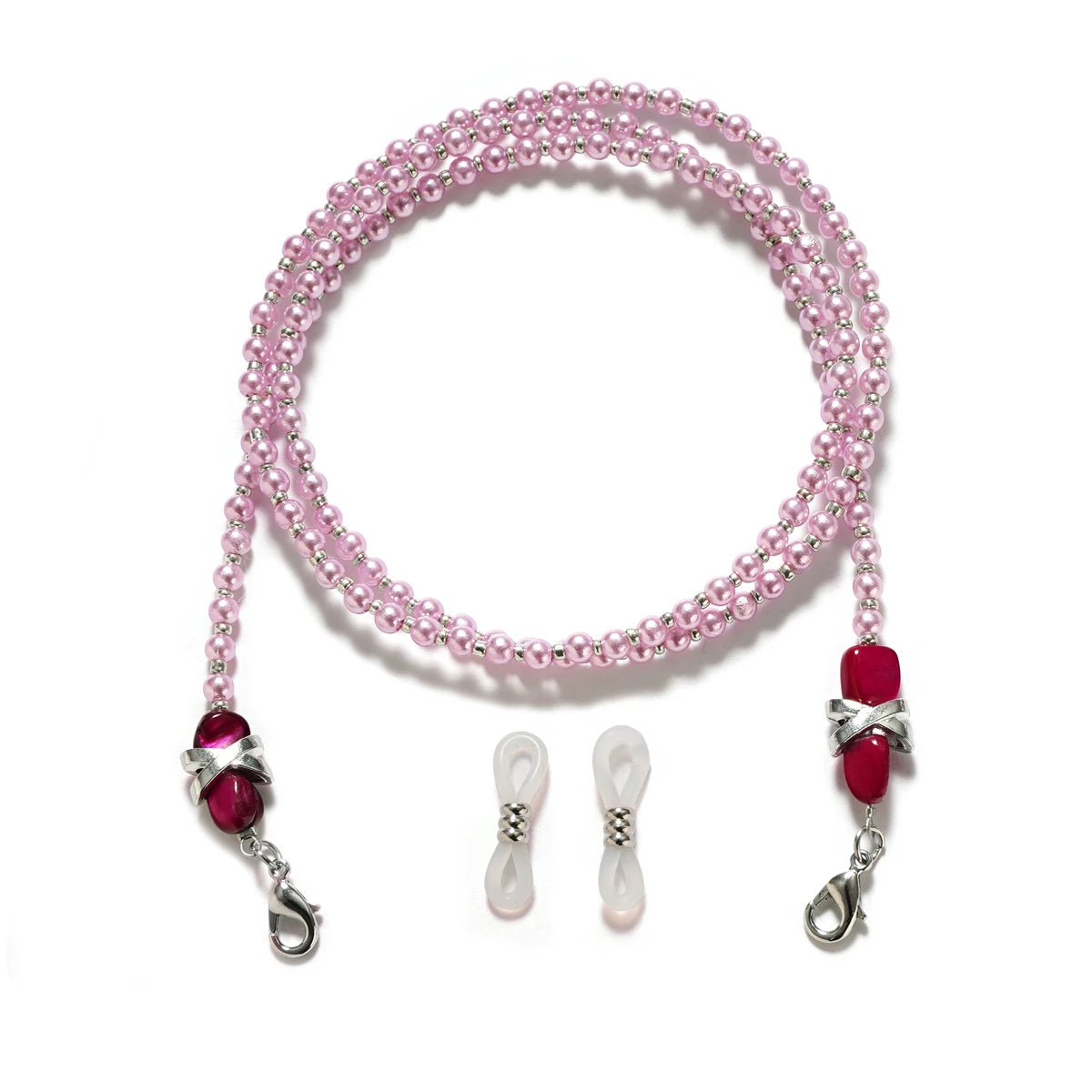 Pearl Sunglasses Chain Wearing Neck Holding Beaded Lanyard Cord Masks  Sunglass Reading Glasses ChainEyewear Accessories✅ FREE UK Delivery