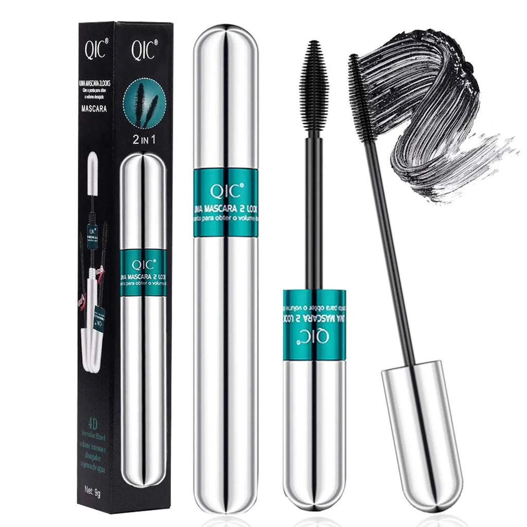 New 4D Silk Fiber Lash Mascara Waterproof VIBELY 3d Mascara For Eyelash Extension Black Thick Lengthening Eye Lashes Cosmetics✅FREE UK Delivery