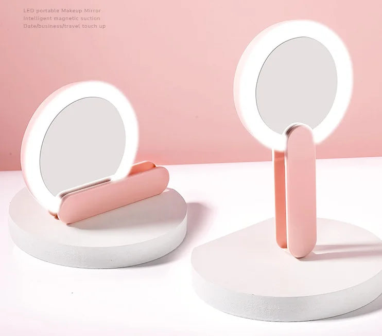 Portable Vanity Pocket Makeup Mirror | Compact Cosmetic Mirror for Women