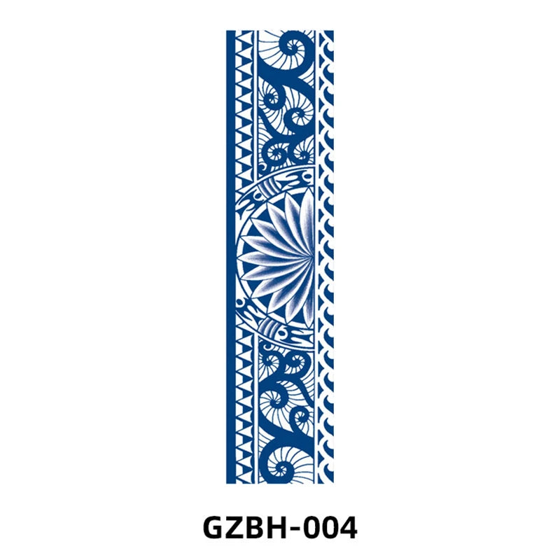 Waterproof Temporary Tattoo Stickers – Arm, Shoulder, Waist & Foot Designs for Men & Women