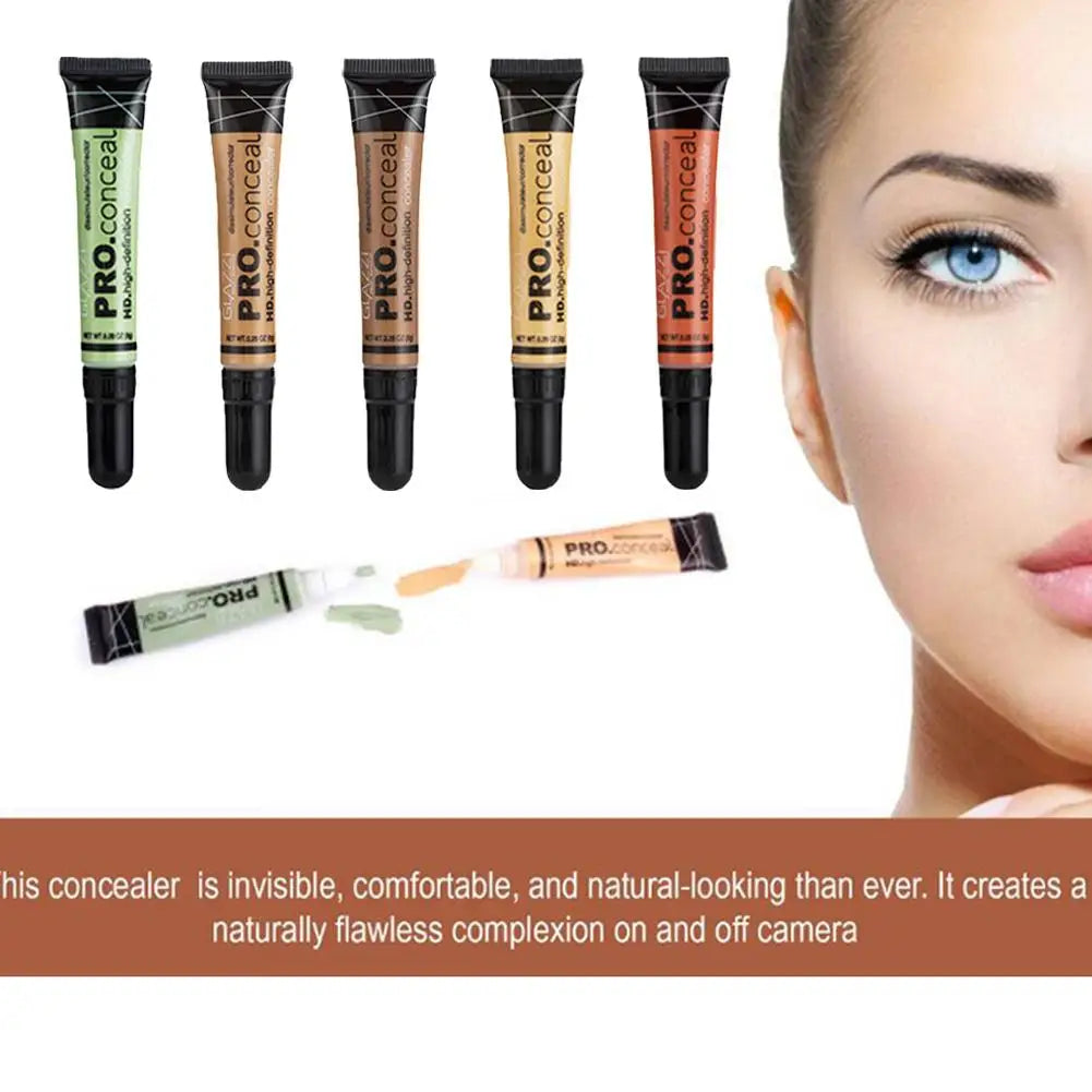 Hose Liquid Foundation Matte Nude Makeup Facial Foundation Highlight Concealer Oil Control Full Coverage Foundation for Brighten✅ FREE UK Delivery