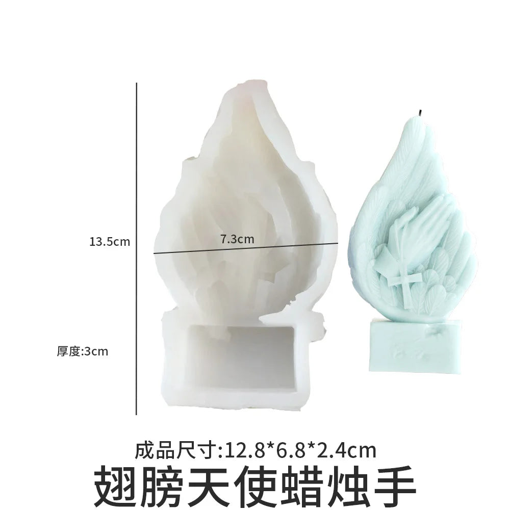 Angel Wings Silicone Candle & Resin Mould