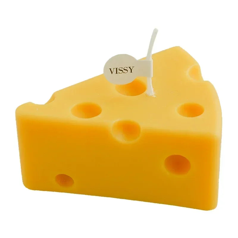 Cheese Shaped Scented Candle | Aromatherapy Candle Home Decoration