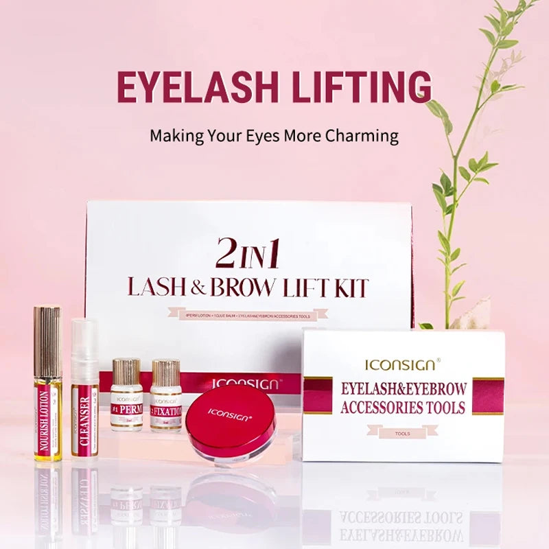 ICONSIGN 4-in-1 Lash Lift & Brow Tint Kit