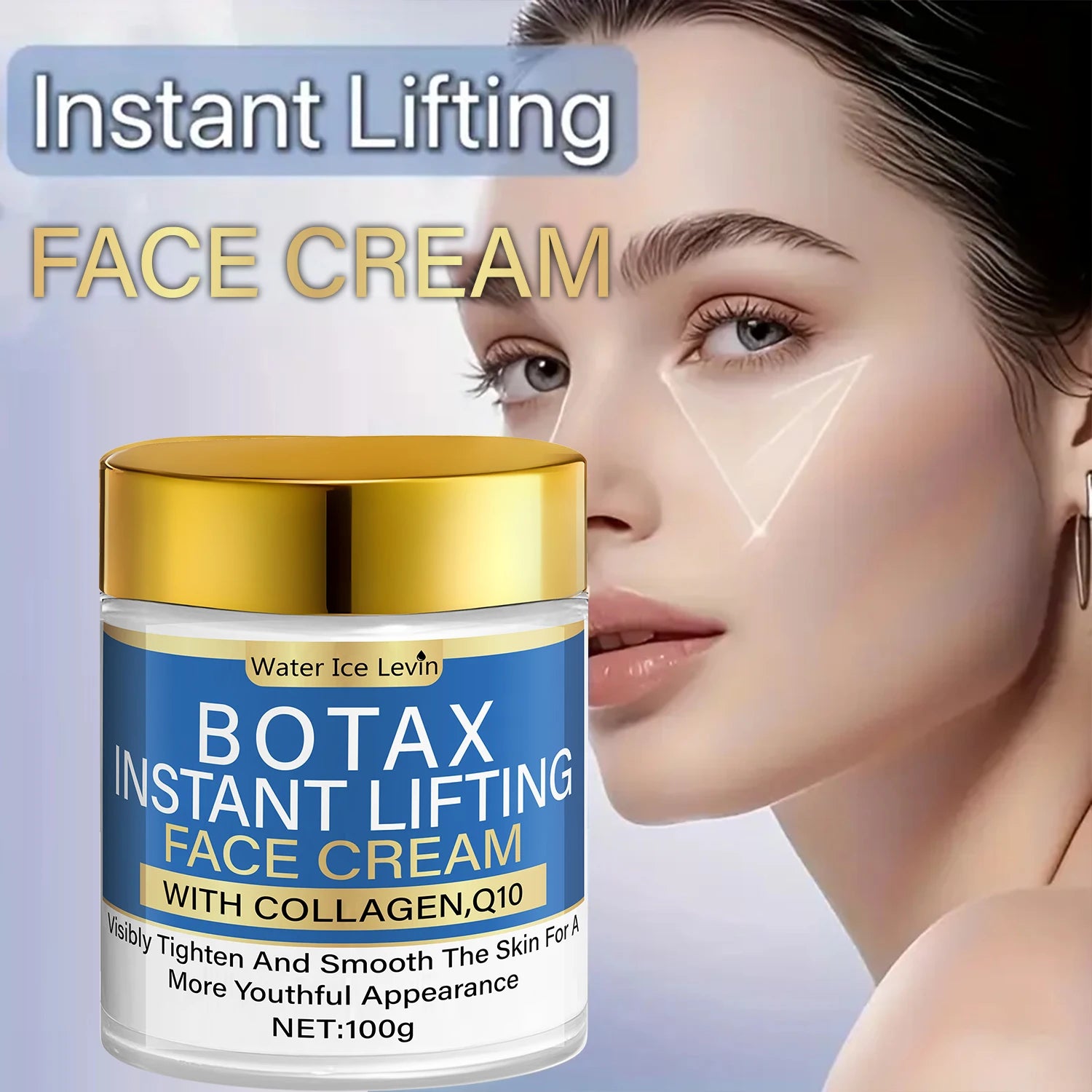 Instant Lifting Face Cream | Collagen & Q10 Anti-Aging