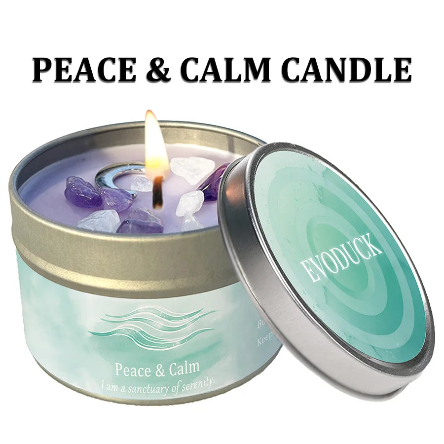 Lavender & Eucalyptus Scented Candle