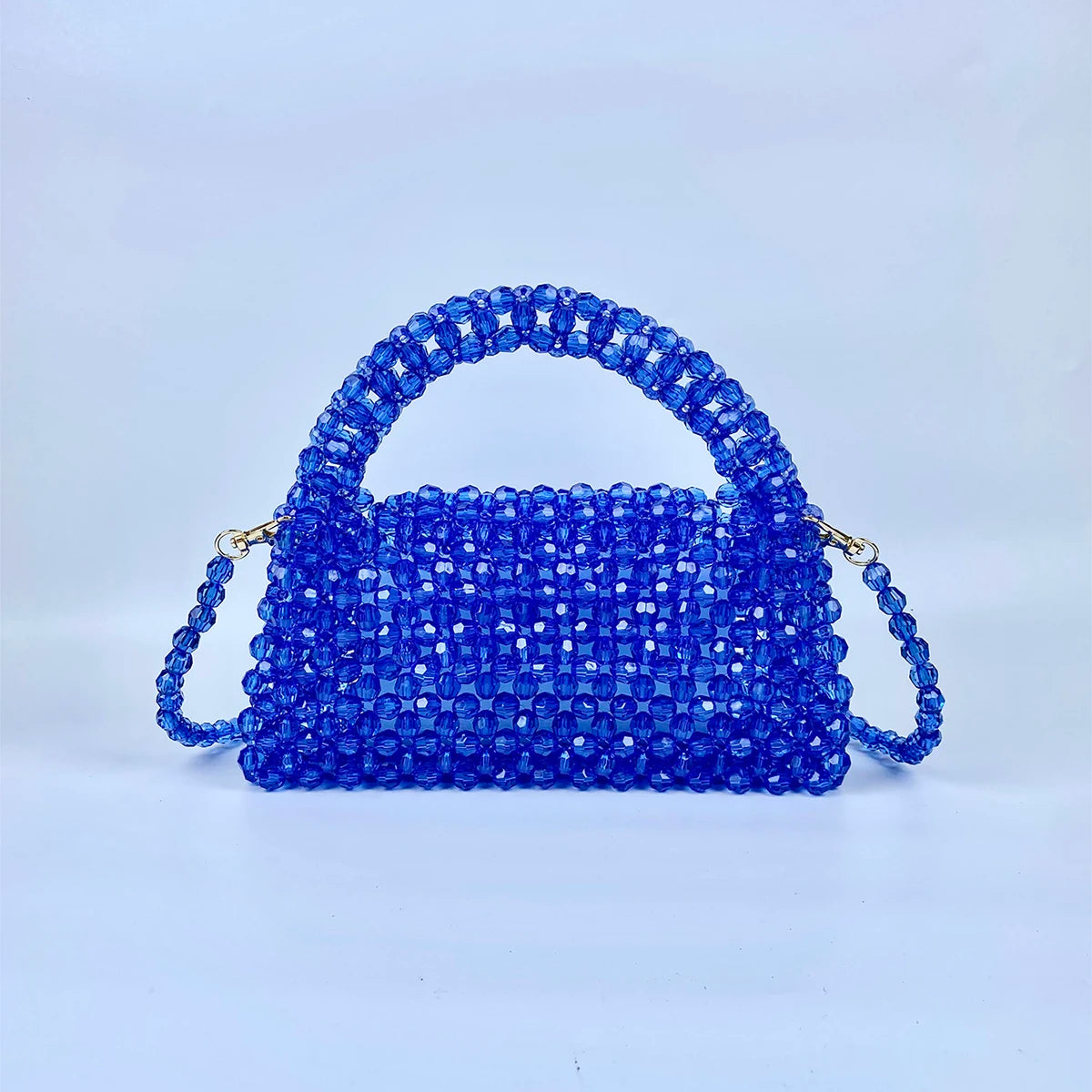 Elegant Beaded Handbag | Luxury Acrylic Crossbody Bag