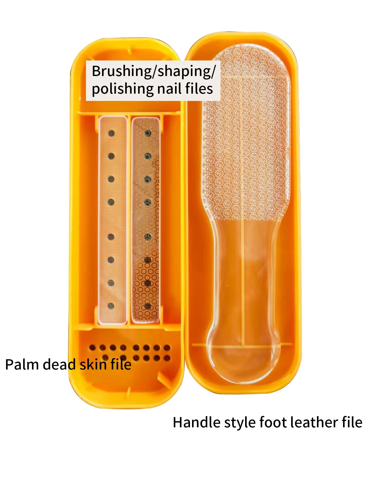 Nano Glass Double-Sided Foot Rasp – Heel File & Callus Remover for Smooth, Soft Feet