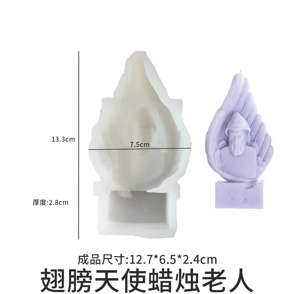 Angel Wings Silicone Candle & Resin Mould