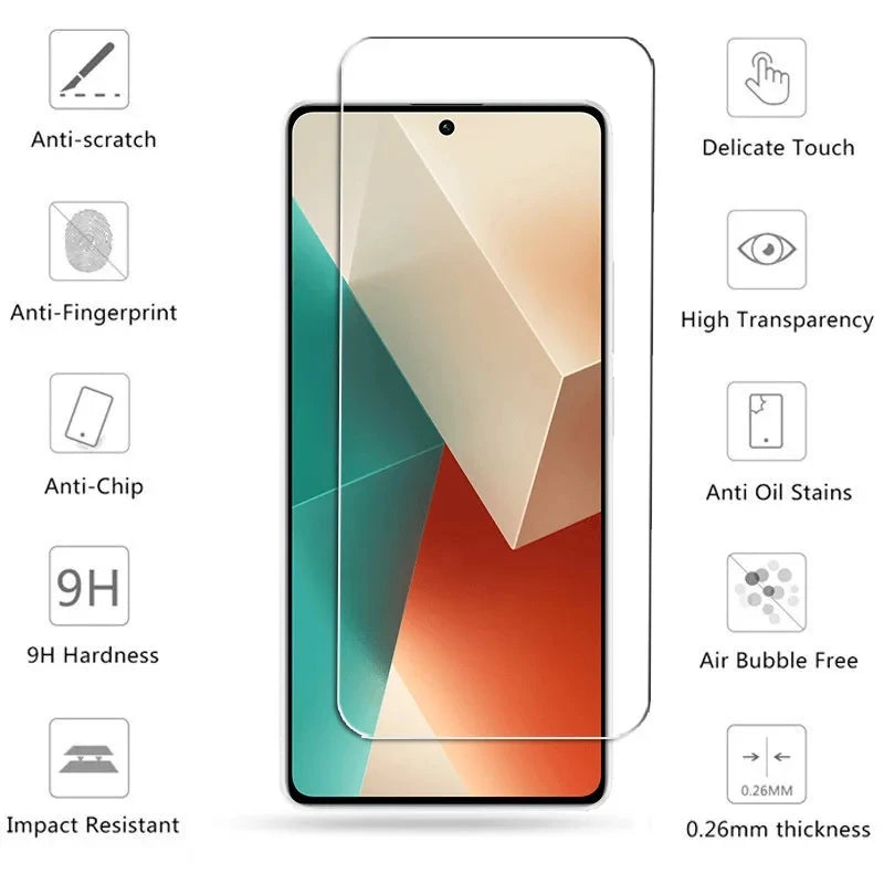 3Pcs Screen Protector For Xiaomi Mi 12T 11T 10T Pro Lite 5G 9T A3 A2 11 10 9 8 NE Tempered Glass Film