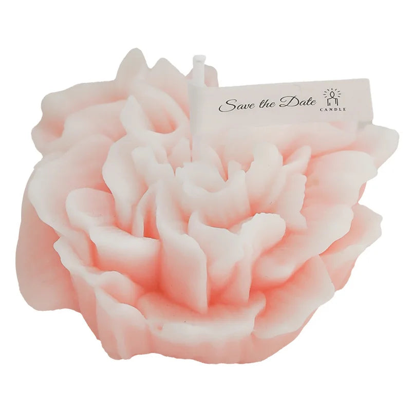 Handmade Carnation Scented Candle | Soy Wax Aromatherapy Candle for Home & Gifts