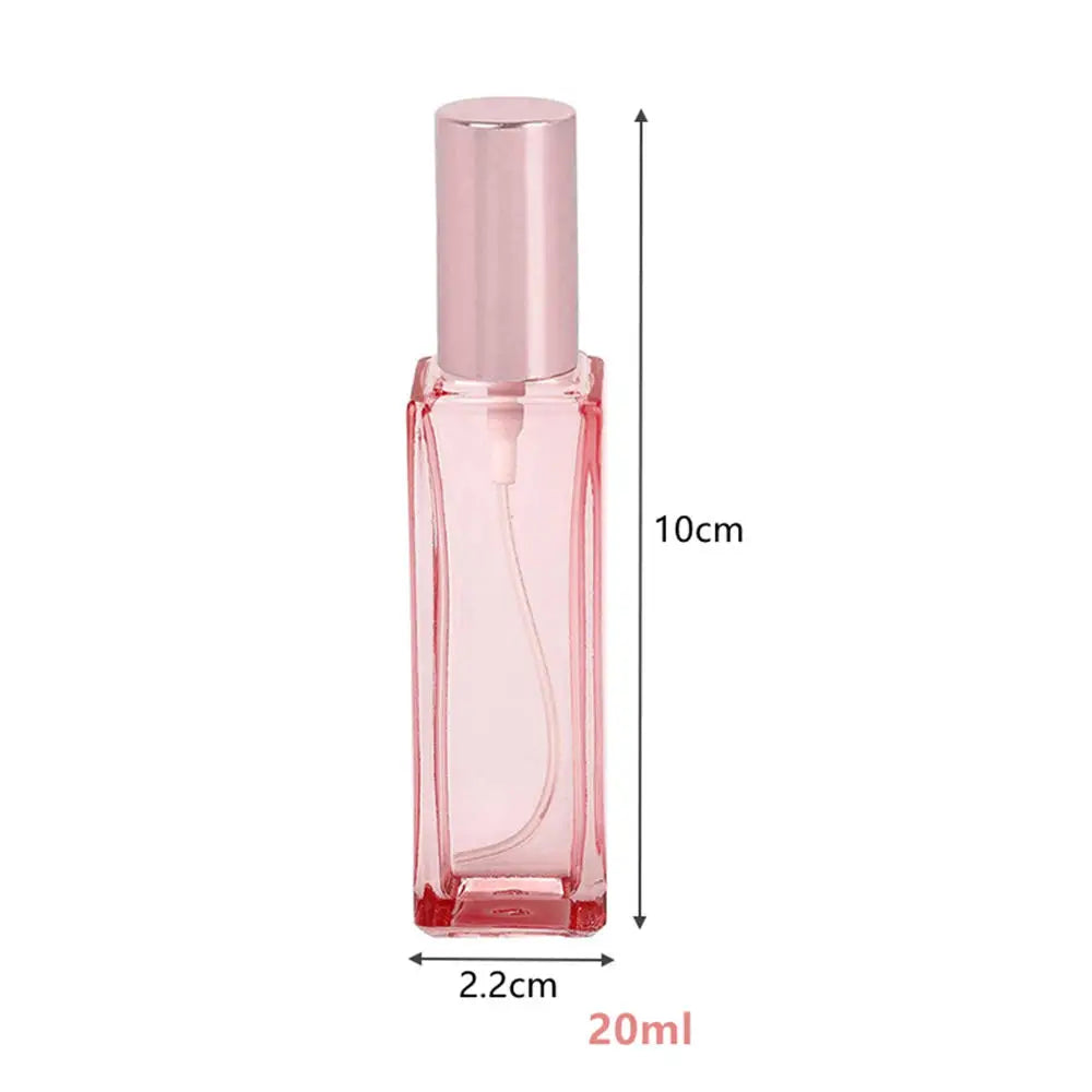 Gradient Blue Glass Perfume Atomizer Bottle – Refillable Travel Spray Vial 5ml / 9ml / 20ml