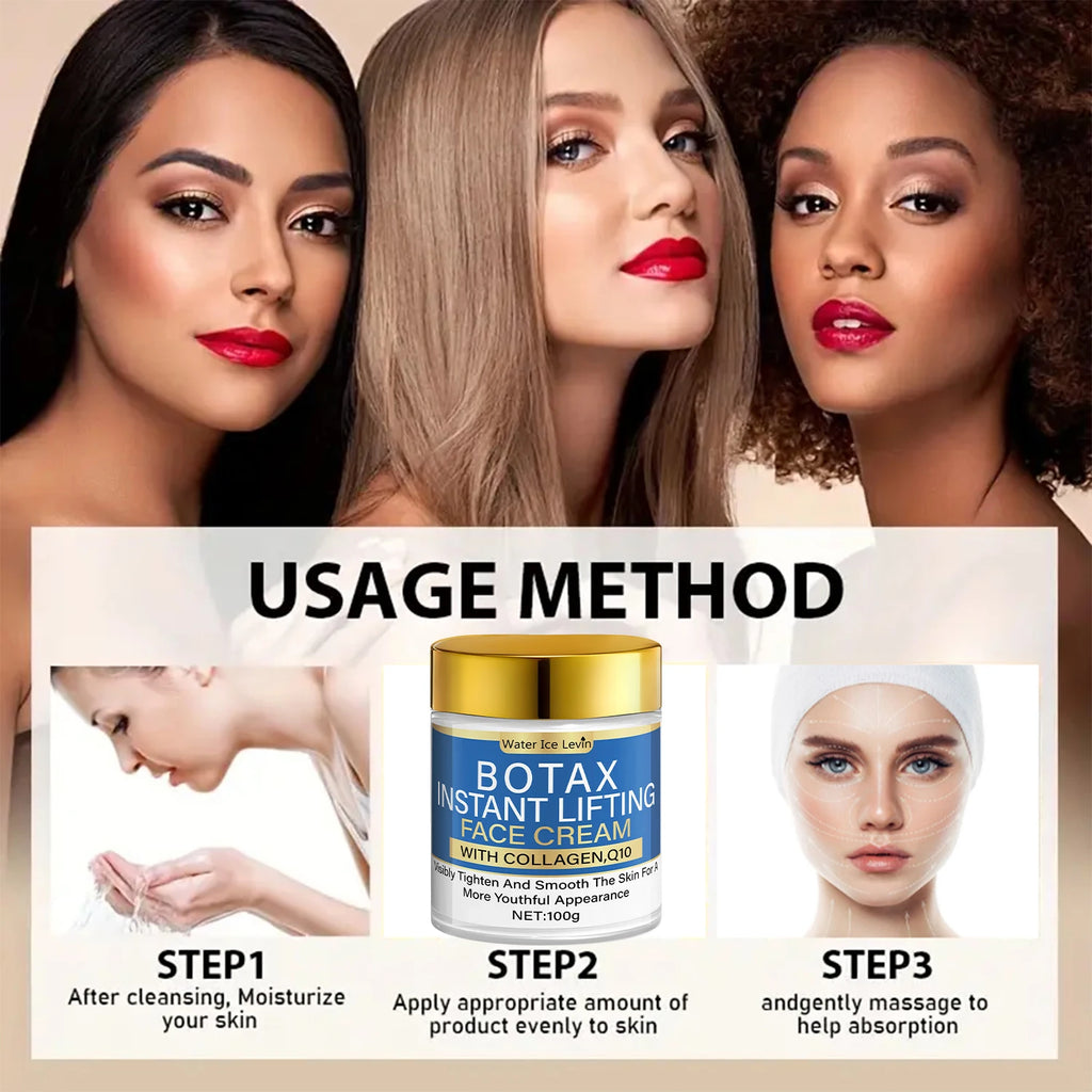 Instant Lifting Face Cream | Collagen & Q10 Anti-Aging