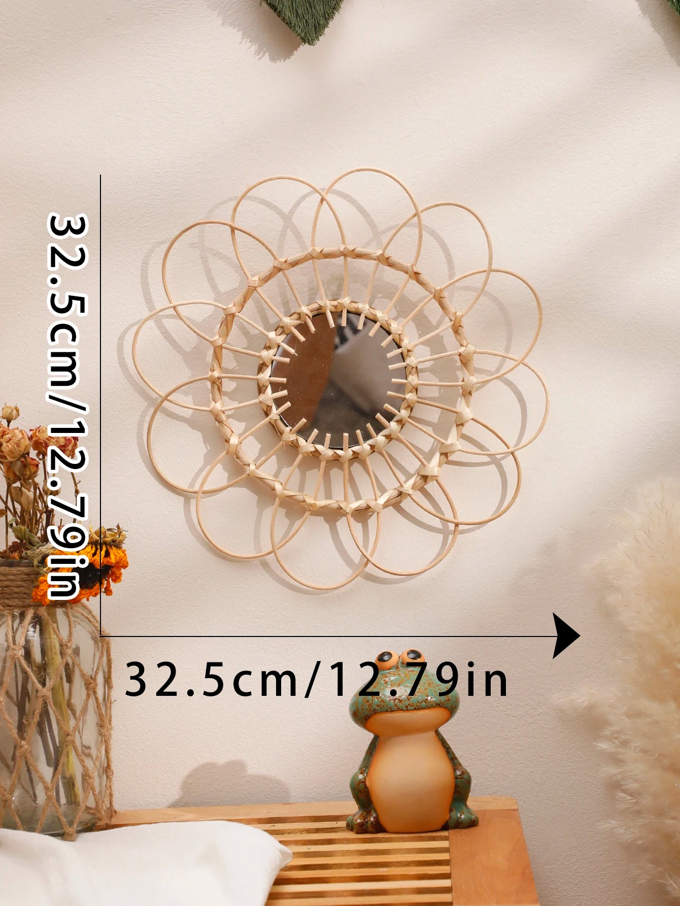 Decorative Hand Mirror | Elegant Vanity Mirror for Home Decor & Gifting