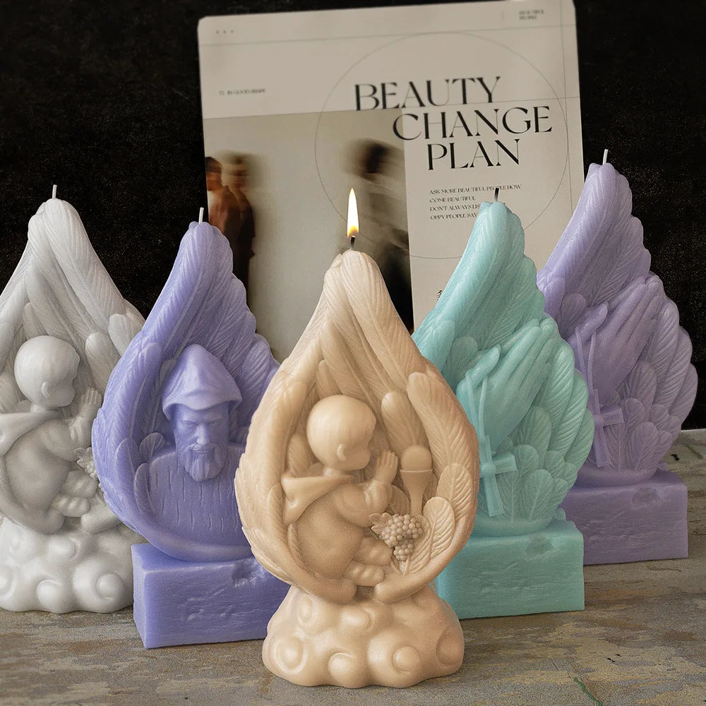 Angel Wings Silicone Candle & Resin Mould