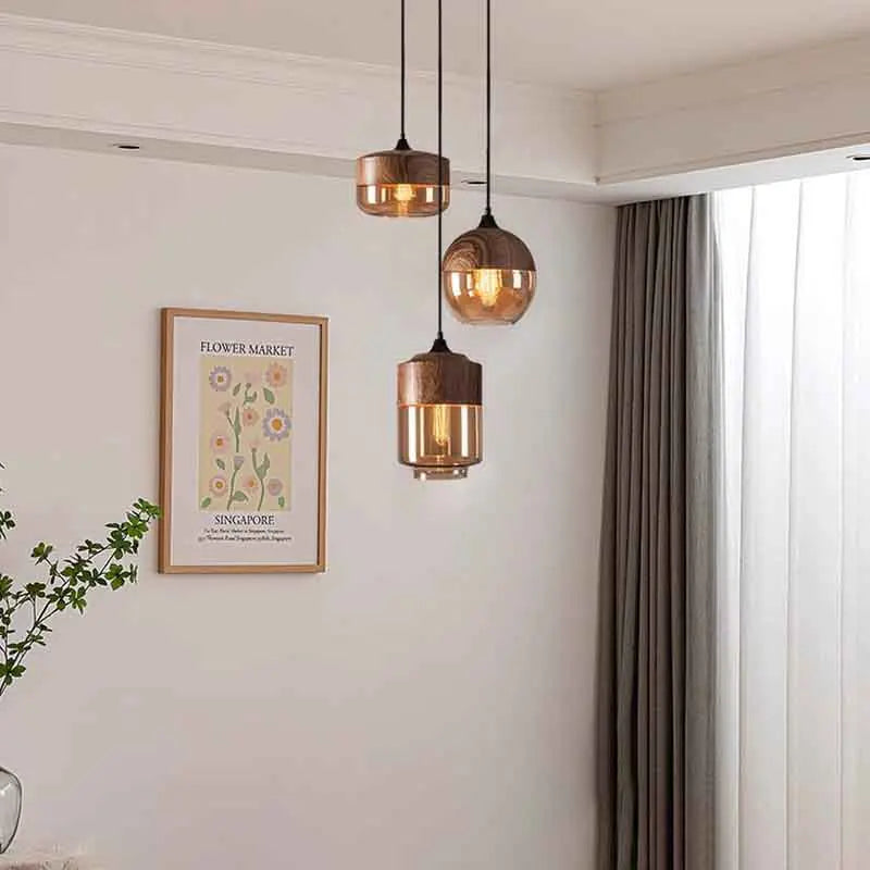 Industrial Retro Chandelier LED Pendant Lights Table Decor Hanging Lamp for Dining Room Restaurant Kitchen Bedside Pendant Lamps