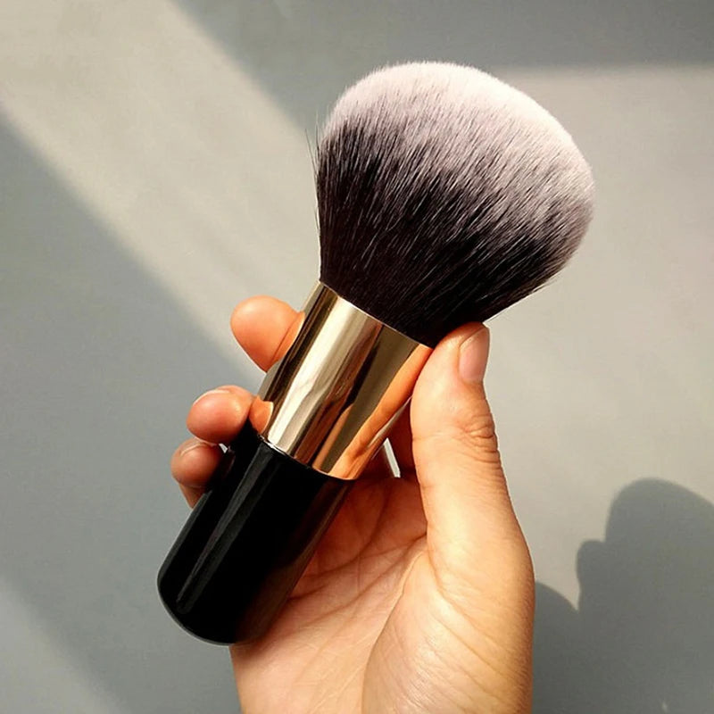 Large Face Powder & Blush Brush – Soft Nylon Foundation & Contour Makeup Brush