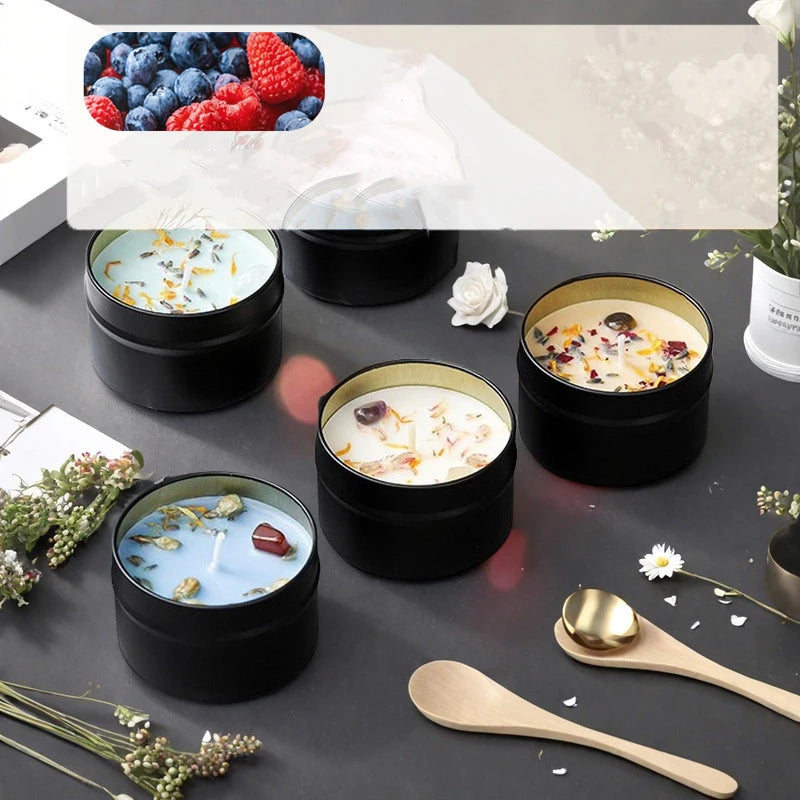 Crystal Soy Wax Floral Scented Candle