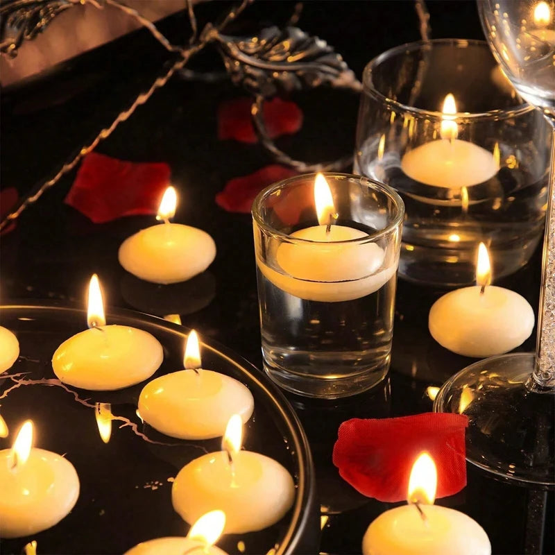 Floating Candles for Romantic Décor | Valentine's, Weddings & Bath