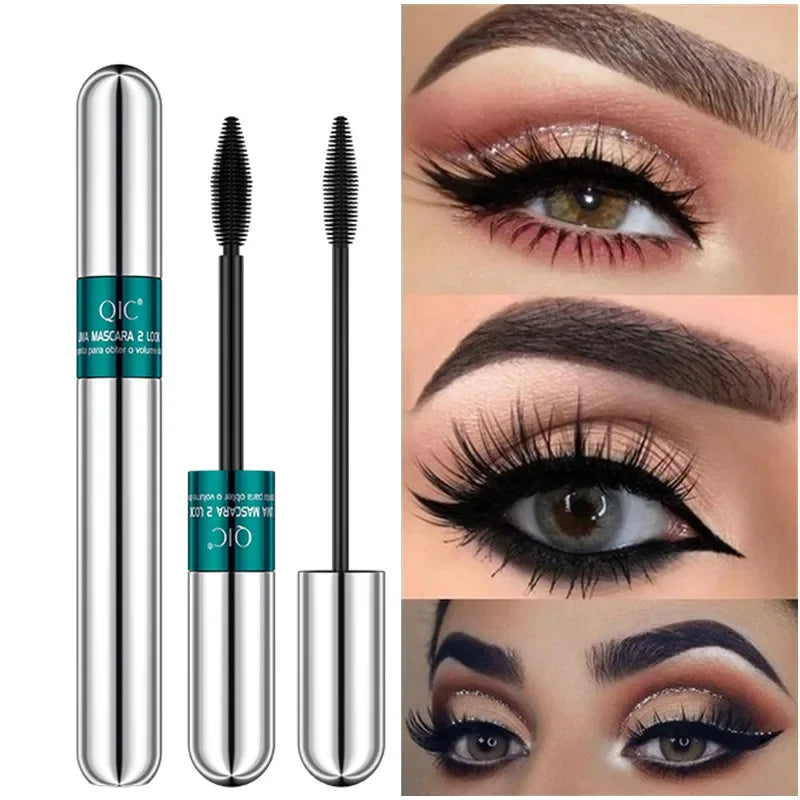 New 4D Silk Fiber Lash Mascara Waterproof VIBELY 3d Mascara For Eyelash Extension Black Thick Lengthening Eye Lashes Cosmetics✅FREE UK Delivery