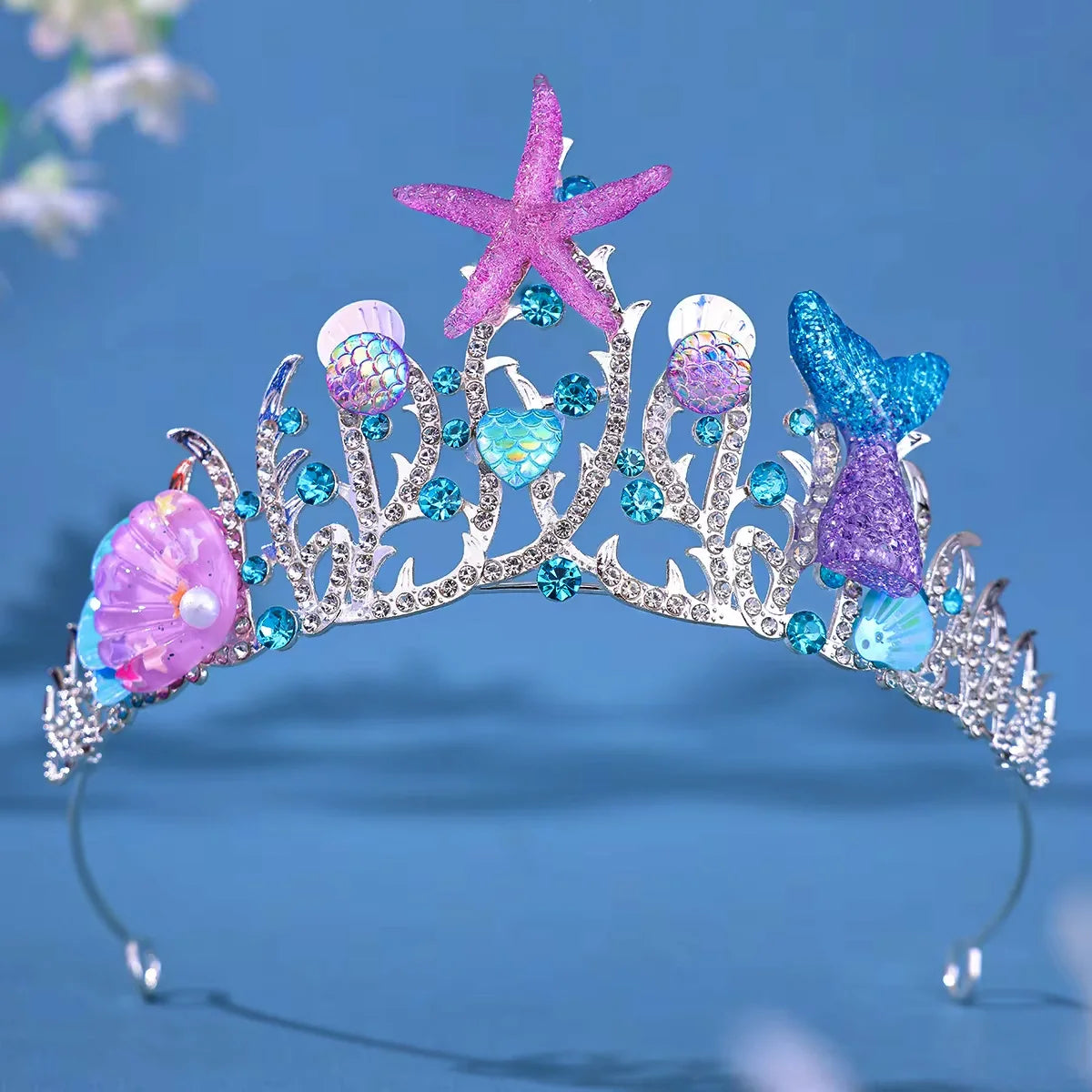 Mermaid Ocean Shell Tiara – Princess Crown