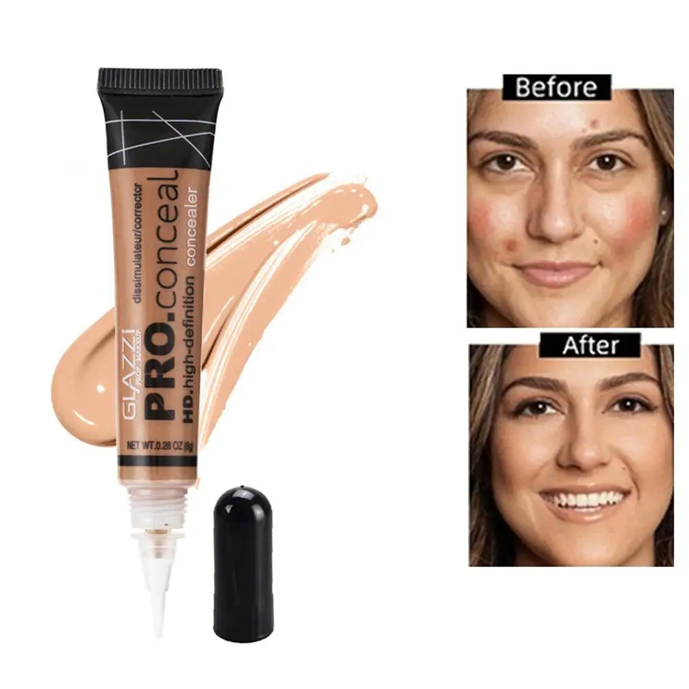 Hose Liquid Foundation Matte Nude Makeup Facial Foundation Highlight Concealer Oil Control Full Coverage Foundation for Brighten✅ FREE UK Delivery
