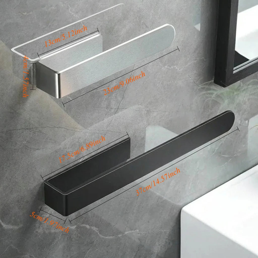 Self-Adhesive Towel Rack – No Drill | Bathroom & Kitchen Wall Holder✅ FREE UK Delivery