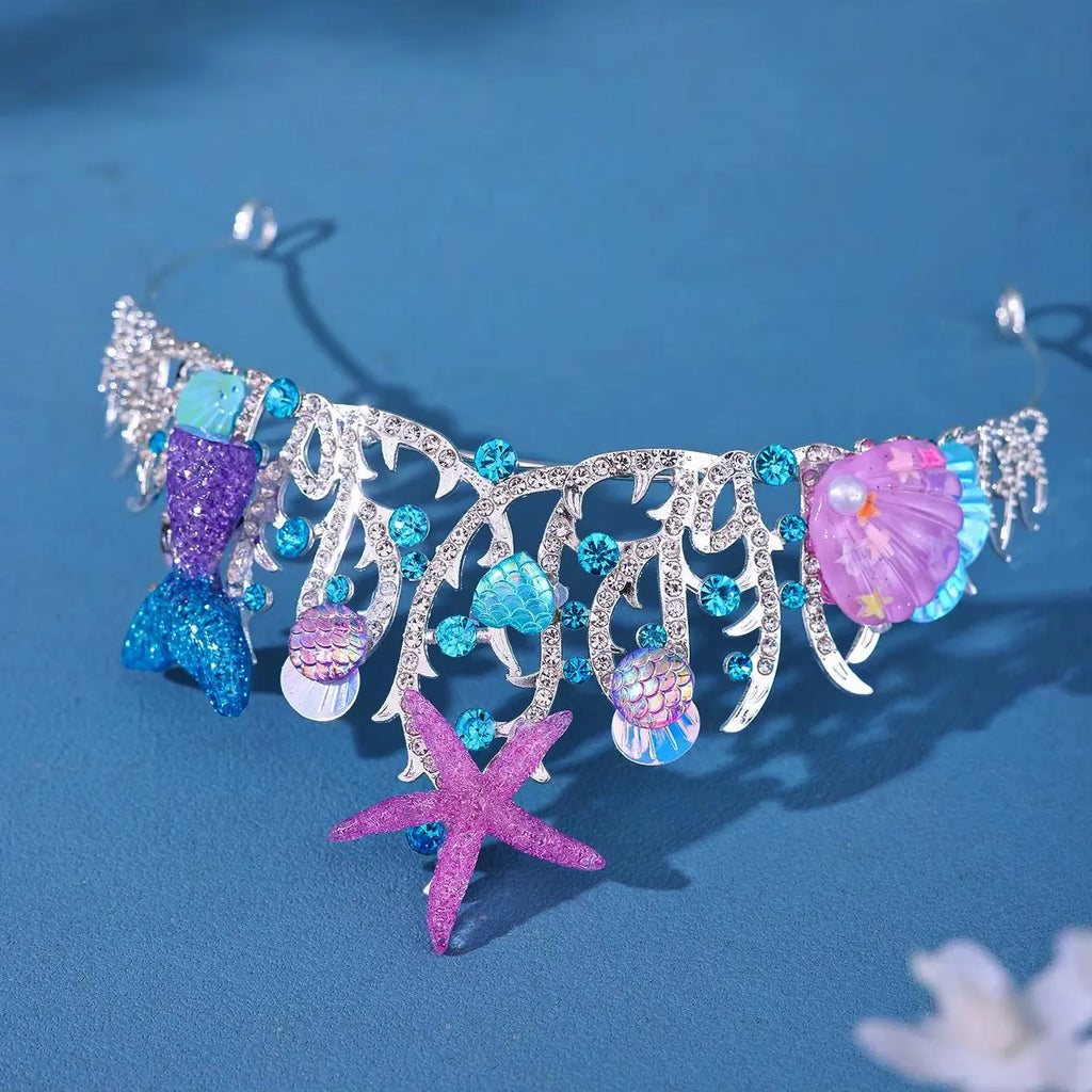Mermaid Ocean Shell Tiara – Princess Crown