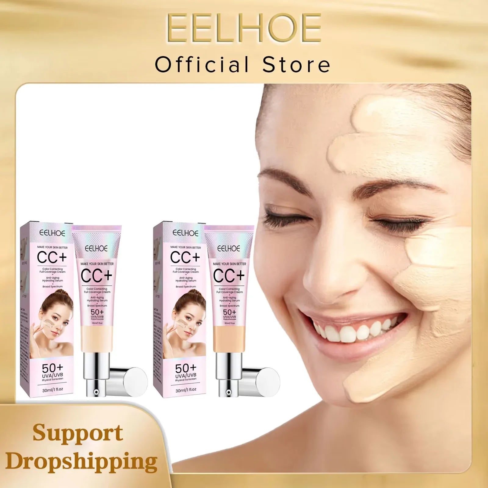 EELHOE CC Cream SPF50 Foundation