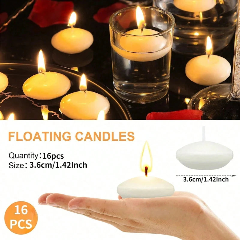 Floating Candles for Romantic Décor | Valentine's, Weddings & Bath