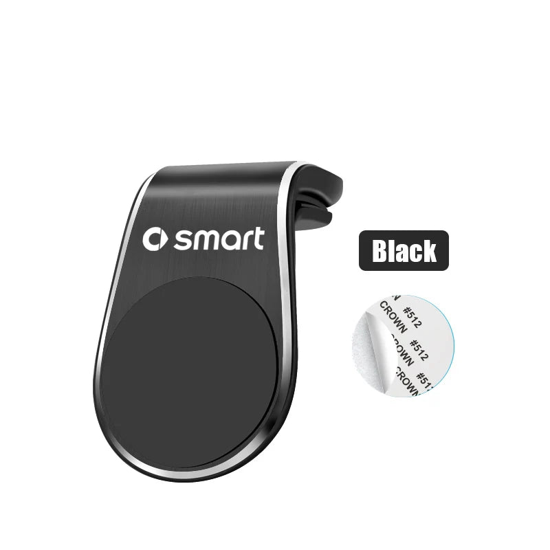 Magnetic Car Phone Holder Car Phone Stand Clip Mount For Smart Fortwo Forfour Forjeremy Forvision 451 453 Brabus Roadster