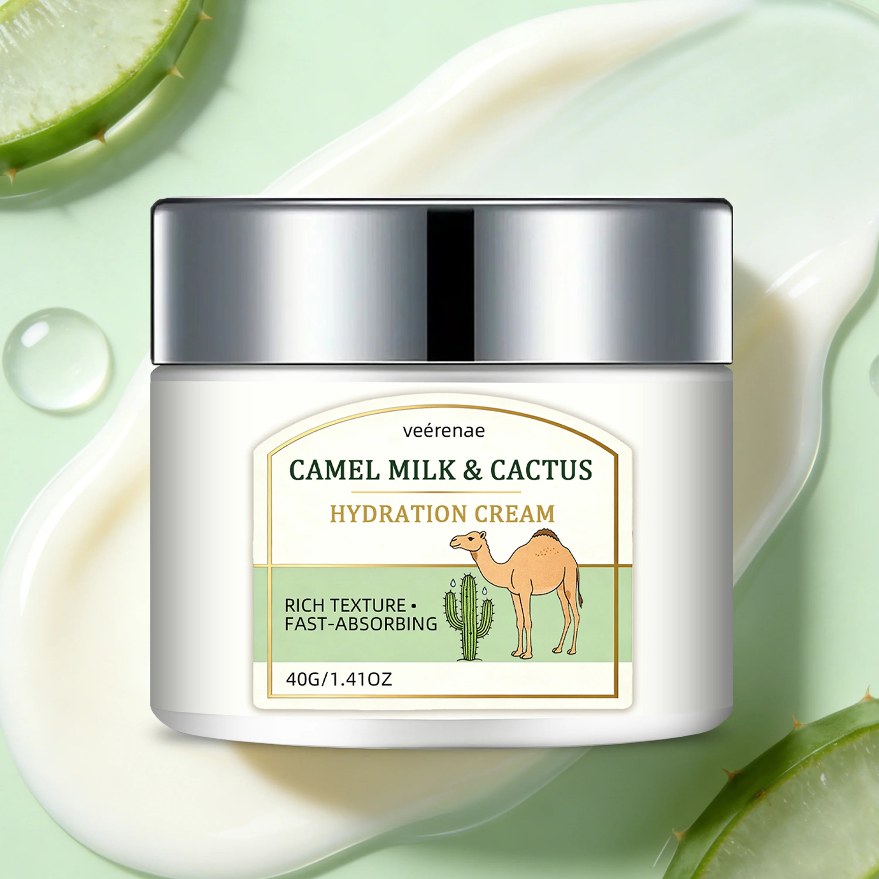 Camel Milk & Cactus Hydrating Face Cream – All Skin Types
