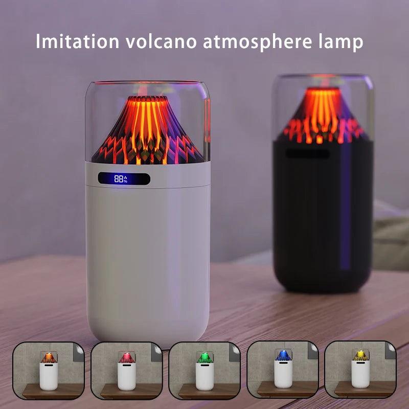 360ml Car Aroma Humidifier USB Ultrasonic Essential Oil Diffuser with Colorful Light  Home Car Air Fresher Fragrance Diffuser