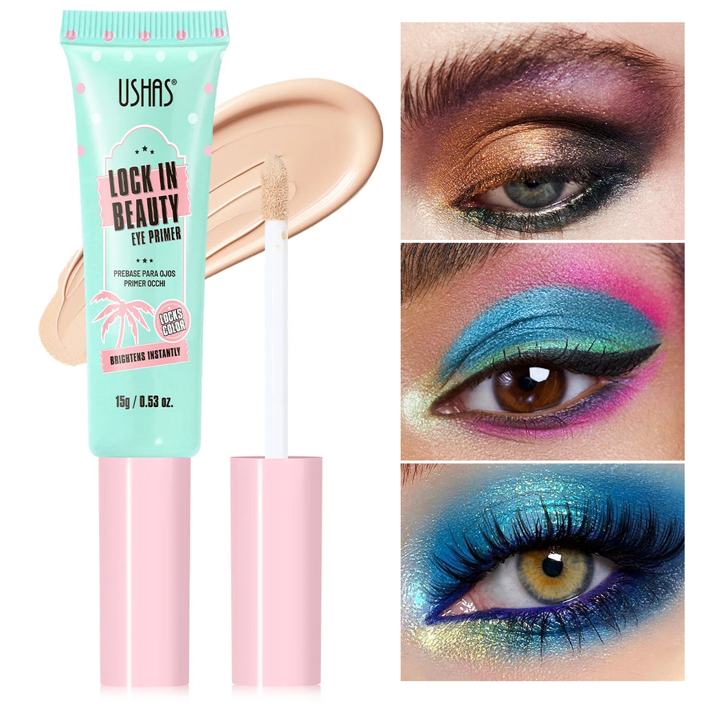 USHAS Eye Primer – Long-Lasting Makeup Base, Evens Skin Tone & Enhances Color ✅FREE UK Delivery