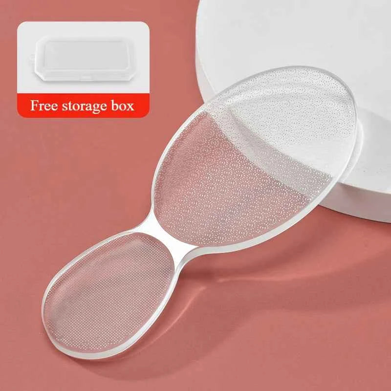Nano Glass Double-sided Foot Rasp Heel File Hard Dead Skin Callus Remover Exfoliating Pedicure Care Foot File Tool